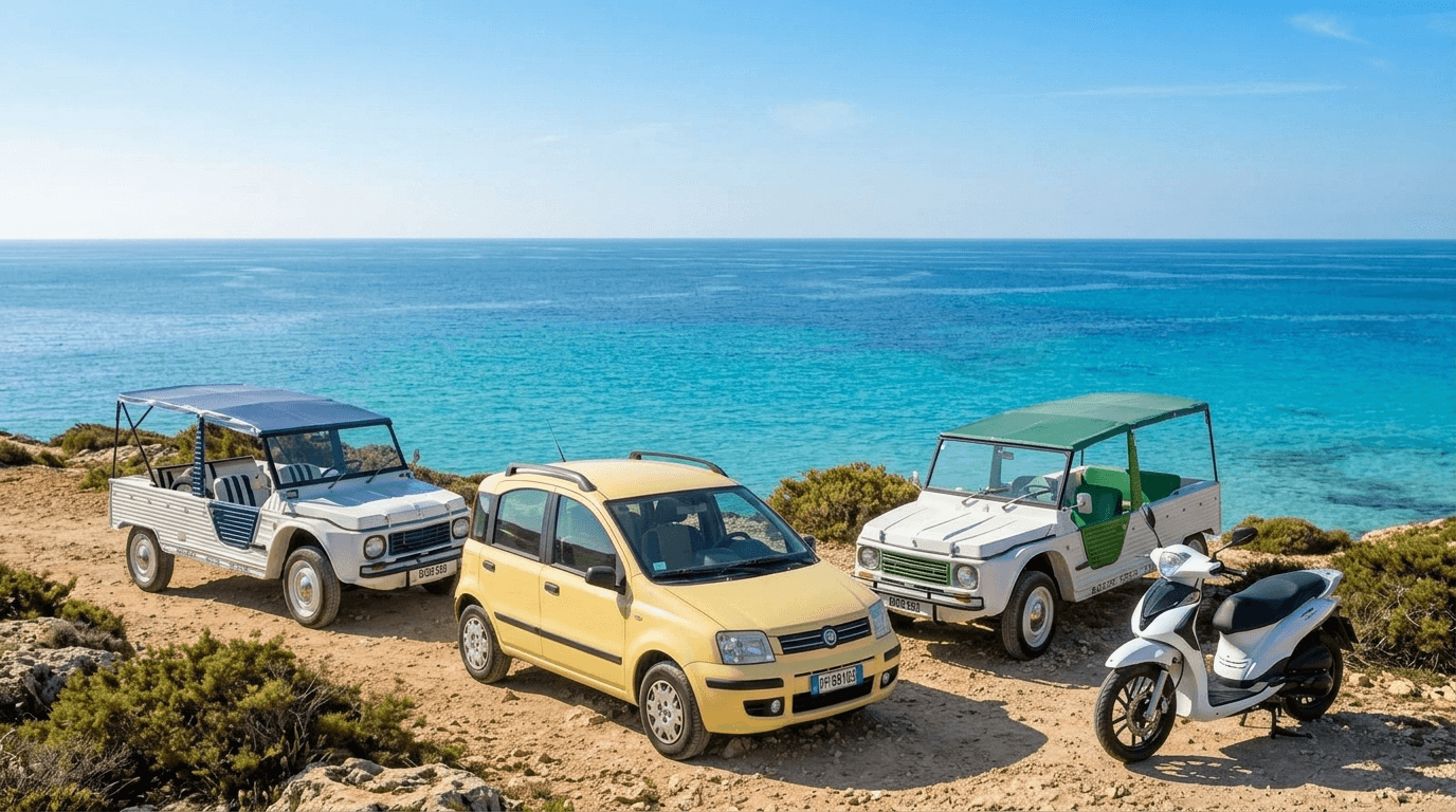 Autonoleggio a Lampedusa - Easy Rent noleggio auto scooter e Mehari